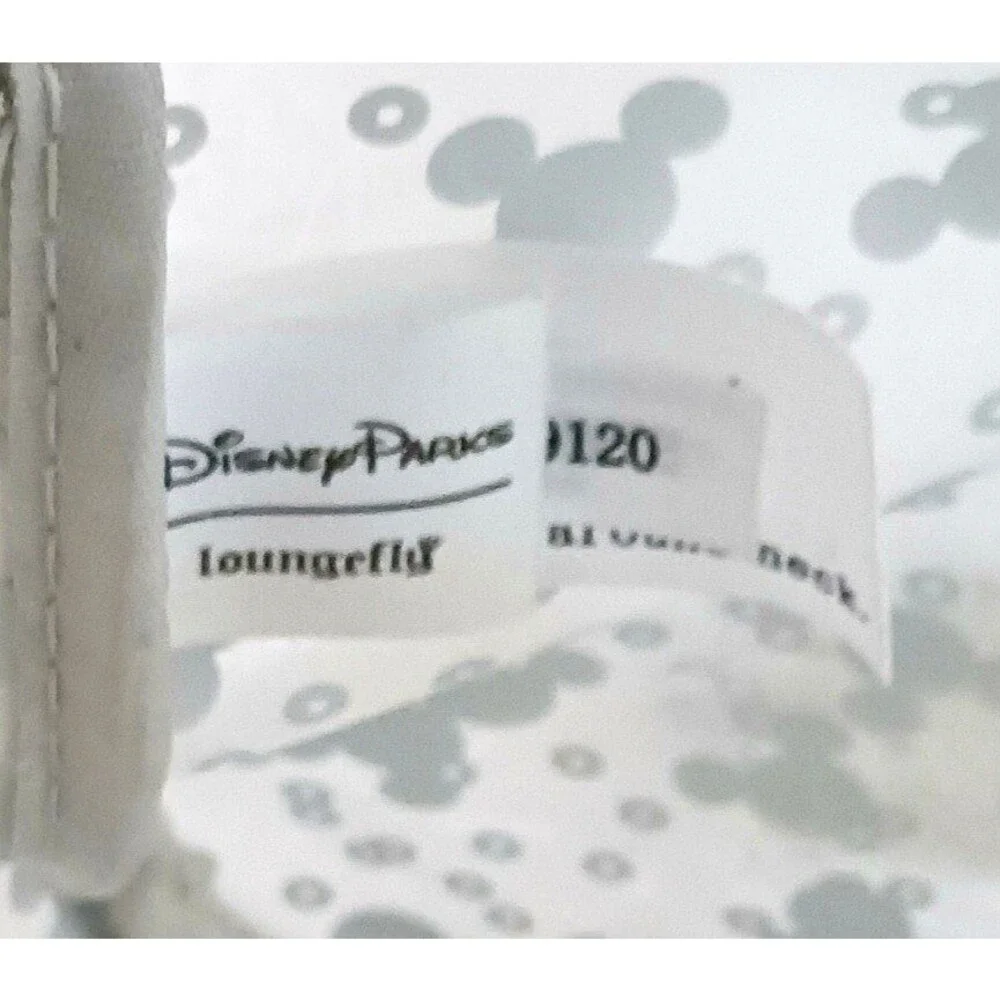 Disney Parks Loungefly Magic Mirror Metallic Mini Backpack Clear Holographic